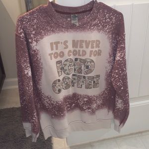 Bleached sweatshirt